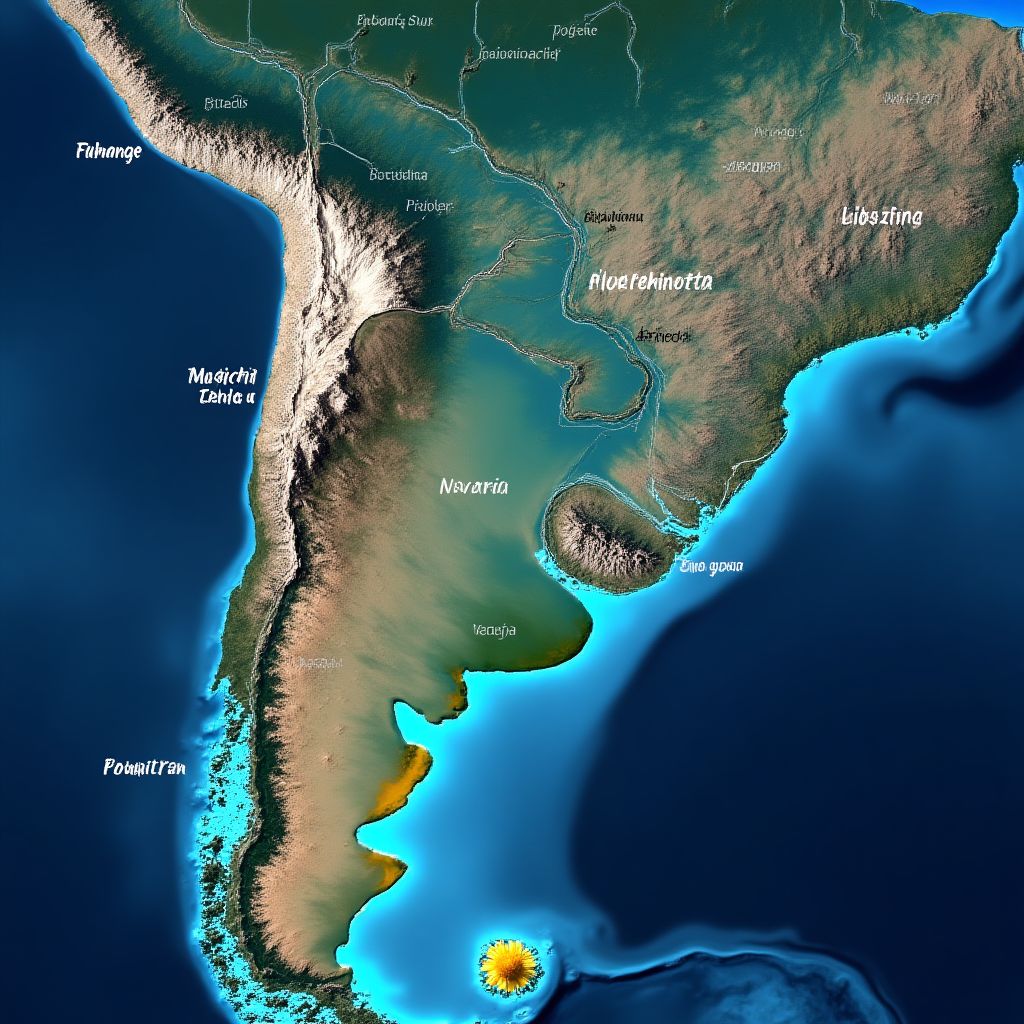 Mapa de Rutas de Argentina